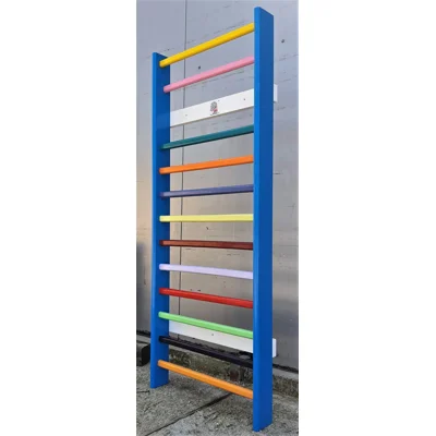 Spalier Gimnastica 230x80 cm, Colorat, 14 Bare, M130LC1
