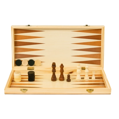Joc de șah din lemn – mărime mijlocie - SHMED1LJ