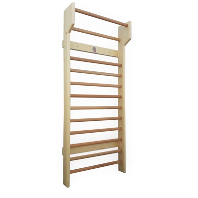 Spalier Gimnastica SCHROTH, 215×80 cm, Lacuit Natur, 13 Bare – M2150L