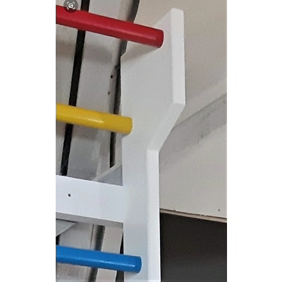 Spalier Gimnastica SCHROTH, 200x80 cm, Colorat, 12 Bare - M220LC12