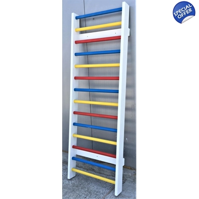 Spalier Gimnastica Standard, 230x80 cm, Colorat, 14 Bare - M130LC3
