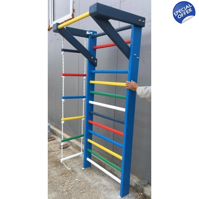 Spalier Gimnastica, 200x80 cm, Multifunctional, COLORAT, 12 Bare - M7120LC3