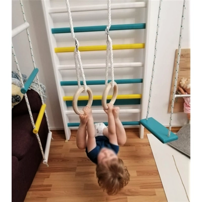 Inele gimnastica din lemn 18 cm