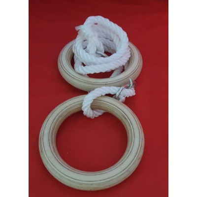 Inele gimnastica din lemn 18 cm