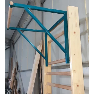 Bara de Tractiuni Colorata, Atasabila la Spalier de Gimnastica, 72x65x57 cm, BTC4