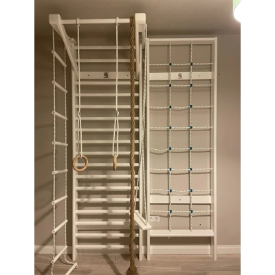 Spalier Gimnastica 245×160 cm, Multifunctional, Colorat, 15 Bare – M5845CL