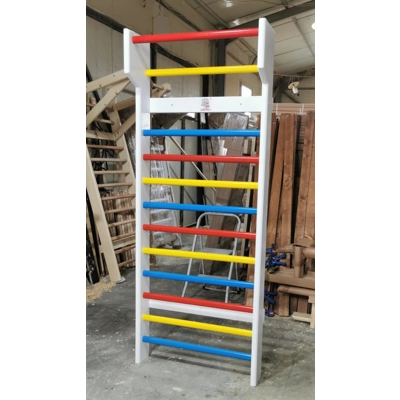 Spalier Gimnastica SCHROTH, 200x80 cm, Colorat, 12 Bare - M220LC12