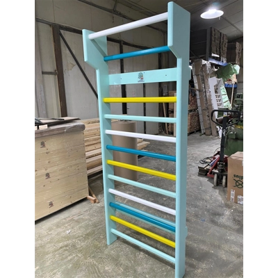 Spalier Gimnastica SCHROTH, 200x80 cm, Colorat, 12 Bare - M220LC4