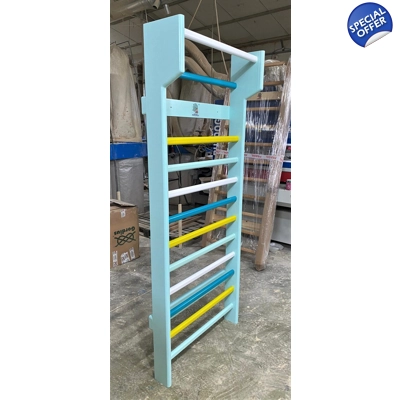 Spalier Gimnastica SCHROTH, 200x80 cm, Colorat, 12 Bare - M220LC4