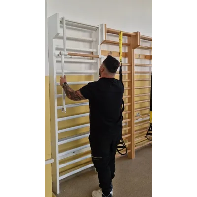 Bara de tractiuni pliabila atasabila la orice tip de spalier, BTPS01