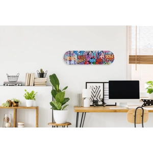 Personalized Skate Board Wall Art