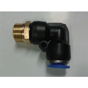 THREADED PUSH FITTING 90°