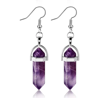 Purple Amethyst Earrings
