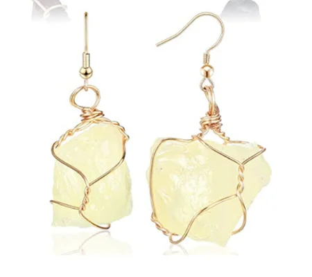 Yellow Citrine Earrings