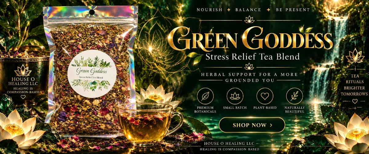 GREEN GODDESS STRESS RELIEF JASMINE GREEN TEA