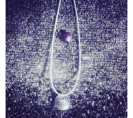Purple Amethyst Necklace