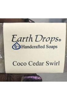Cocoa Cedar Swirl Soap