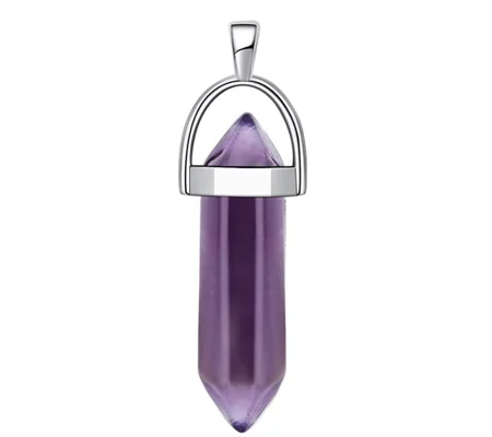 Purple Amethyst Necklace