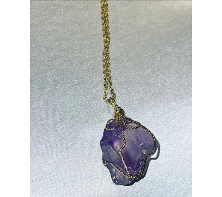 Raw American Stone Necklace