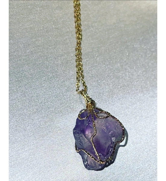 Raw American Stone Necklace