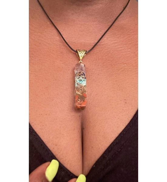 Chakra-Balancing Orgone Necklace