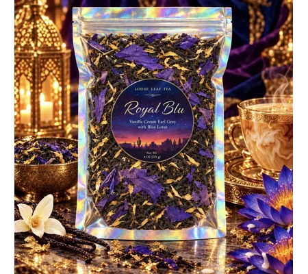 Royal Blu Vanilla Cream Manhattan Earl Gray Tea