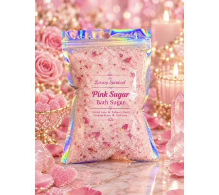 PINK SUGAR luxury spiritual bath salts