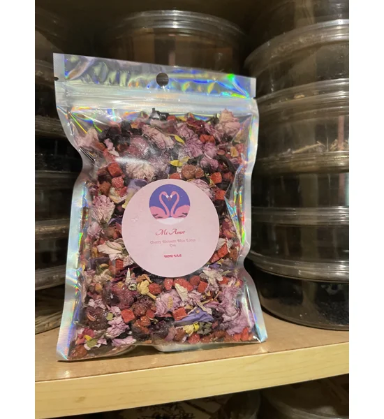 Mi AMOR’’ shimmering cherry blossom tea