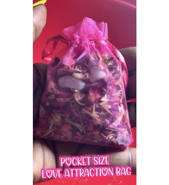 Aromatherapy LOVE/ ATTRACTION Mojo Bag