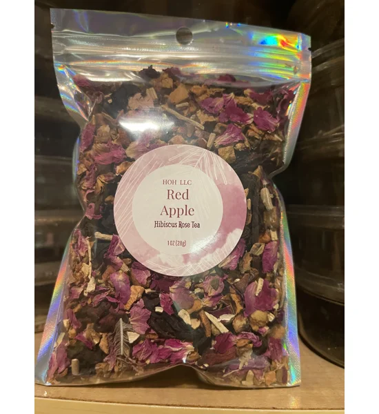 RED APPLE cinnamon hibiscus tea