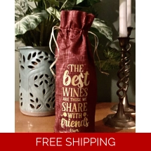 Personalized Wine Tote