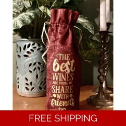 Personalized Wine Tote