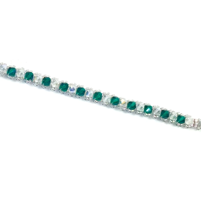 Additional Image for Genuine Swarovski Birthstone Tennis Bracelet