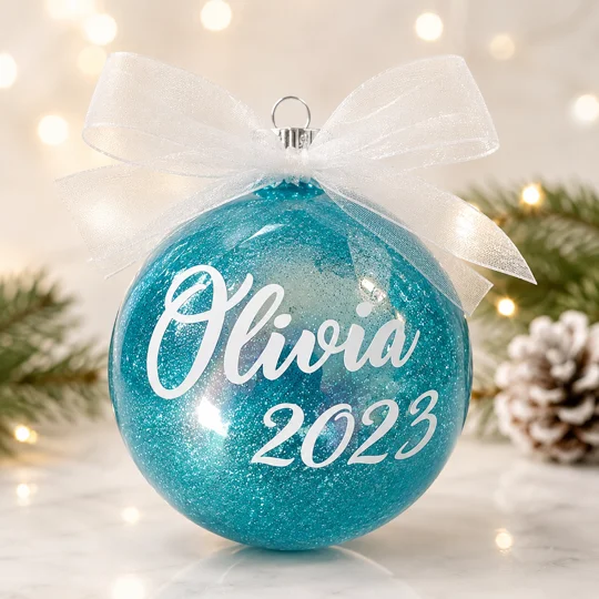 Personalized Name with Birthstone Ornament