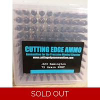 Sub-MOA .223REM - 75GR HPBT 100CT