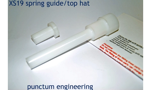 SMK XS19 B19 delrin spring guide and top hat