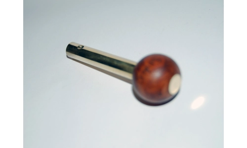 smk sx78 qb78 brass and beech custom bolt handle