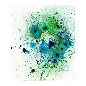 Big Bang Art - Blue Green