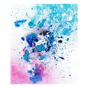Big Bang Art - Blue Pink