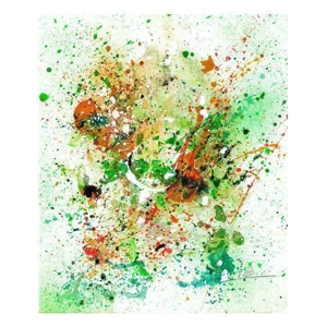 Big Bang Art - Green Orange