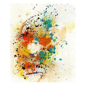 Big Bang Art - Orange Blue