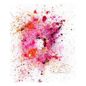 Big Bang Art - Pink Orange