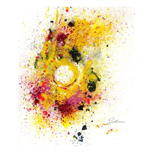 Big Bang Art - Yellow Pink