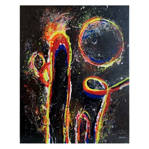 Neon Solar Flare