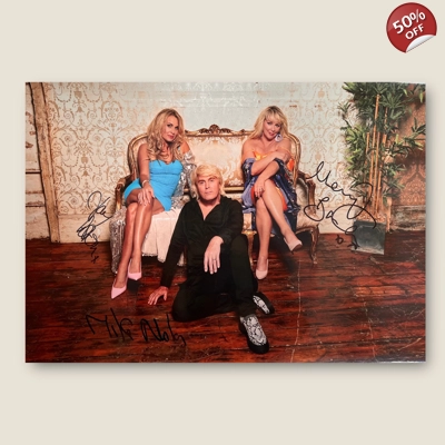 GLOSSY HAND SIGNED SOFA POSTER