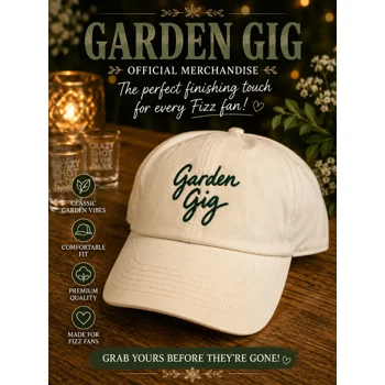 Embroidered Garden Gig Cap