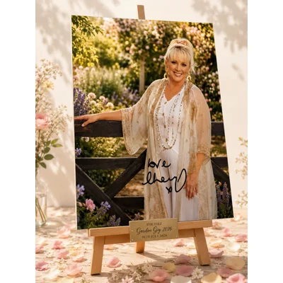 Garden Gig 2026 Hand Signed Cheryl Baker