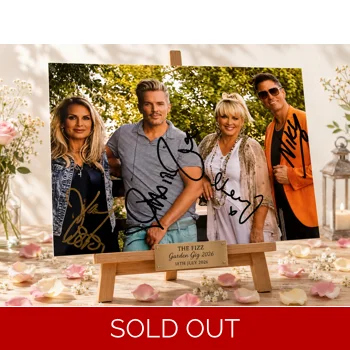 Signed The Fizz Garden Gig P..