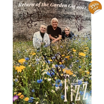 GARDEN GIG HAND SIGNED PHOTO