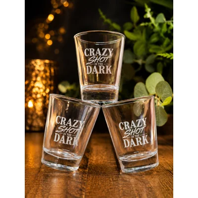 PAIR OF SHOT GLASSES